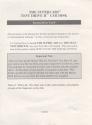Test Drive II - Super Cars [datadisk] Atari instructions